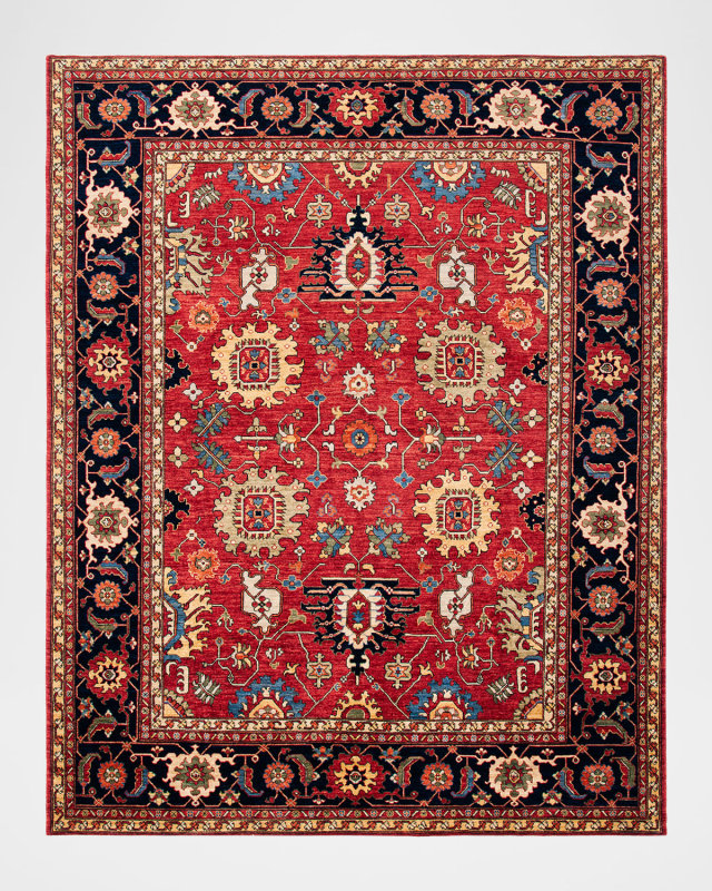 Canterbury Hand-Knotted Rug, 6' x 9'